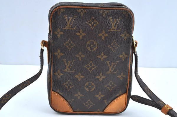 Authentic Louis Vuitton Monogram Danube Shoulder Cross Body Bag M45266 LV K4067