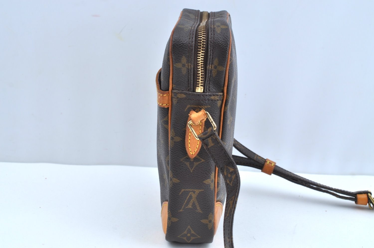 Authentic Louis Vuitton Monogram Danube Shoulder Cross Body Bag M45266 LV K4067