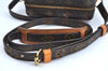 Authentic Louis Vuitton Monogram Danube Shoulder Cross Body Bag M45266 LV K4067
