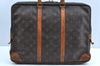 Authentic Louis Vuitton Monogram Porte Documents Voyage M40226 Briefcase K4069