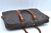 Authentic Louis Vuitton Monogram Porte Documents Voyage M40226 Briefcase K4069