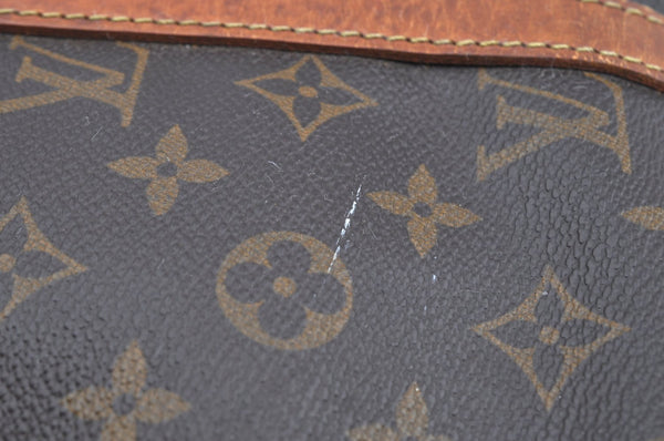 Authentic Louis Vuitton Monogram Porte Documents Voyage M40226 Briefcase K4069