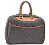Authentic Louis Vuitton Monogram Deauville Hand Bag M47270 LV K4071