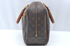 Authentic Louis Vuitton Monogram Deauville Hand Bag M47270 LV K4071