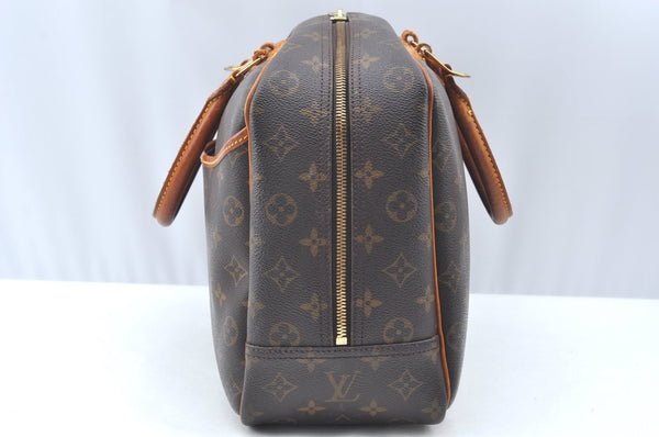 Authentic Louis Vuitton Monogram Deauville Hand Bag M47270 LV K4071