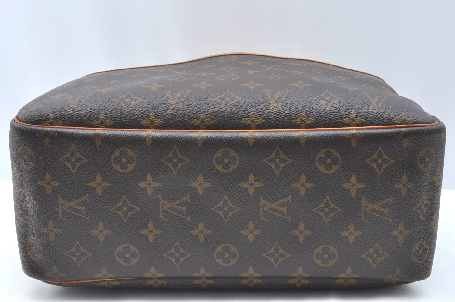 Authentic Louis Vuitton Monogram Deauville Hand Bag M47270 LV K4071