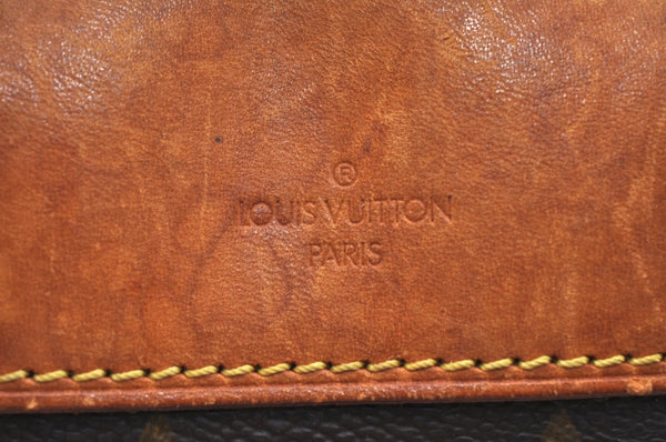 Authentic Louis Vuitton Monogram Deauville Hand Bag M47270 LV K4071