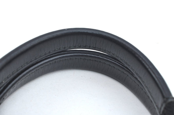 Authentic GUCCI GG Crystal Shoulder Tote Bag PVC Leather 131228 Blue K4088