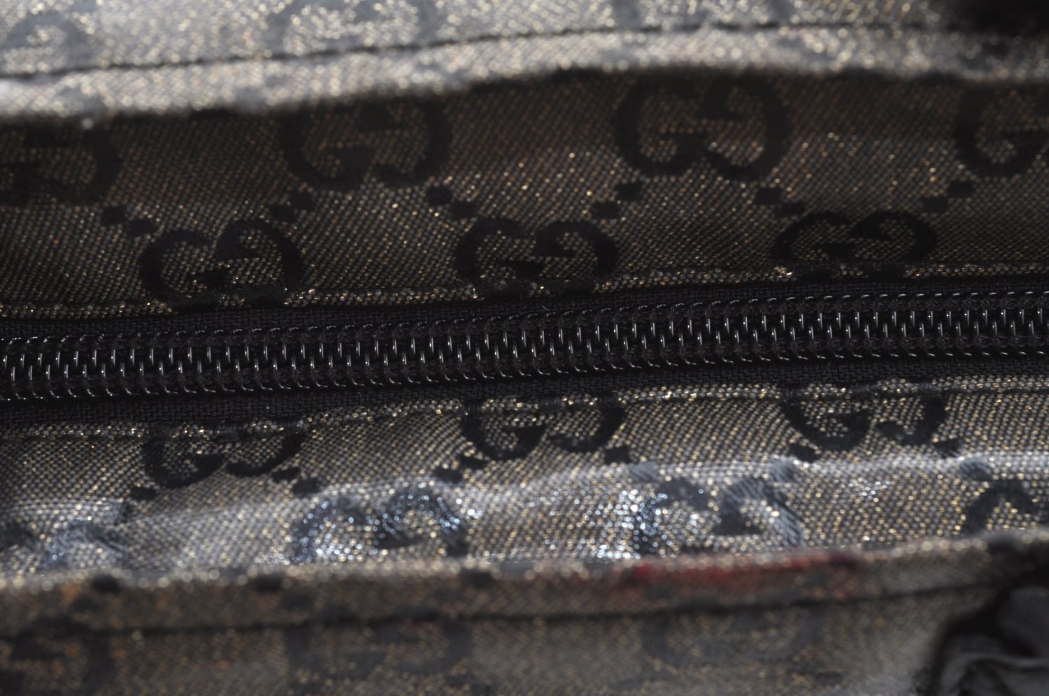 Authentic GUCCI GG Crystal Shoulder Tote Bag PVC Leather 131228 Blue K4088