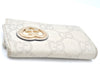 Authentic GUCCI Guccissima Lovely Heart 6 Key Case GG Leather 257217 White K4095