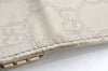 Authentic GUCCI Guccissima Lovely Heart 6 Key Case GG Leather 257217 White K4095