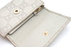 Authentic GUCCI Guccissima Lovely Heart 6 Key Case GG Leather 257217 White K4095