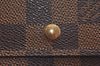 Auth Louis Vuitton Damier Porte Monnaie Billet Carte Credit N61652 Wallet K4096