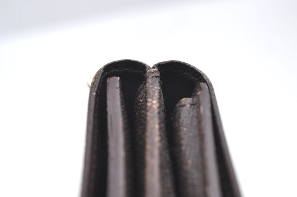 Auth Louis Vuitton Damier Porte Monnaie Billet Carte Credit N61652 Wallet K4096