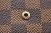 Auth Louis Vuitton Damier Porte Monnaie Billet Carte Credit N61652 Wallet K4096