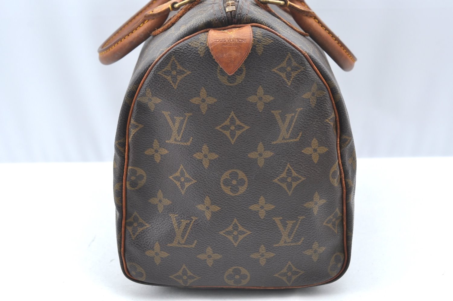 Authentic Louis Vuitton Monogram Speedy 30 Hand Boston Bag M41526 LV Junk K4101