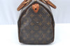 Authentic Louis Vuitton Monogram Speedy 30 Hand Boston Bag M41526 LV Junk K4101