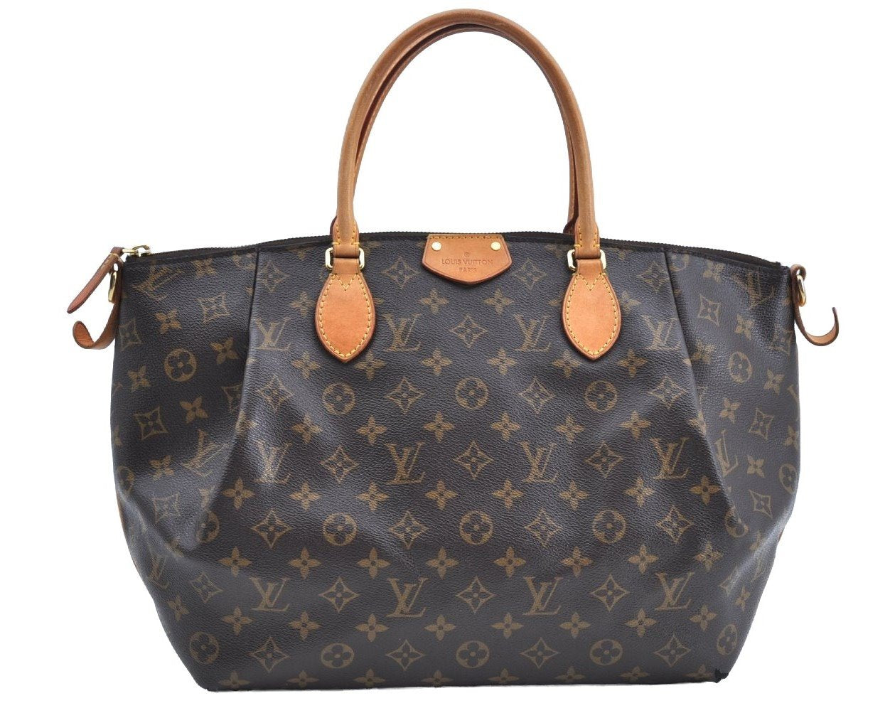 Authentic Louis Vuitton Monogram Turenne MM M48814 2Way Shoulder Hand Bag K4105