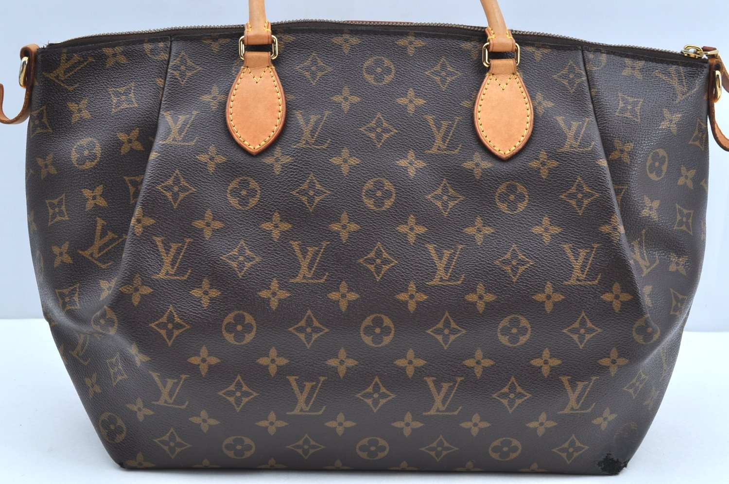 Authentic Louis Vuitton Monogram Turenne MM M48814 2Way Shoulder Hand Bag K4105