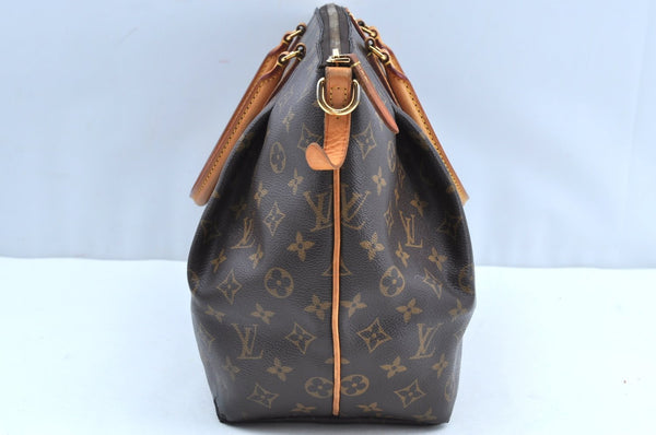 Authentic Louis Vuitton Monogram Turenne MM M48814 2Way Shoulder Hand Bag K4105