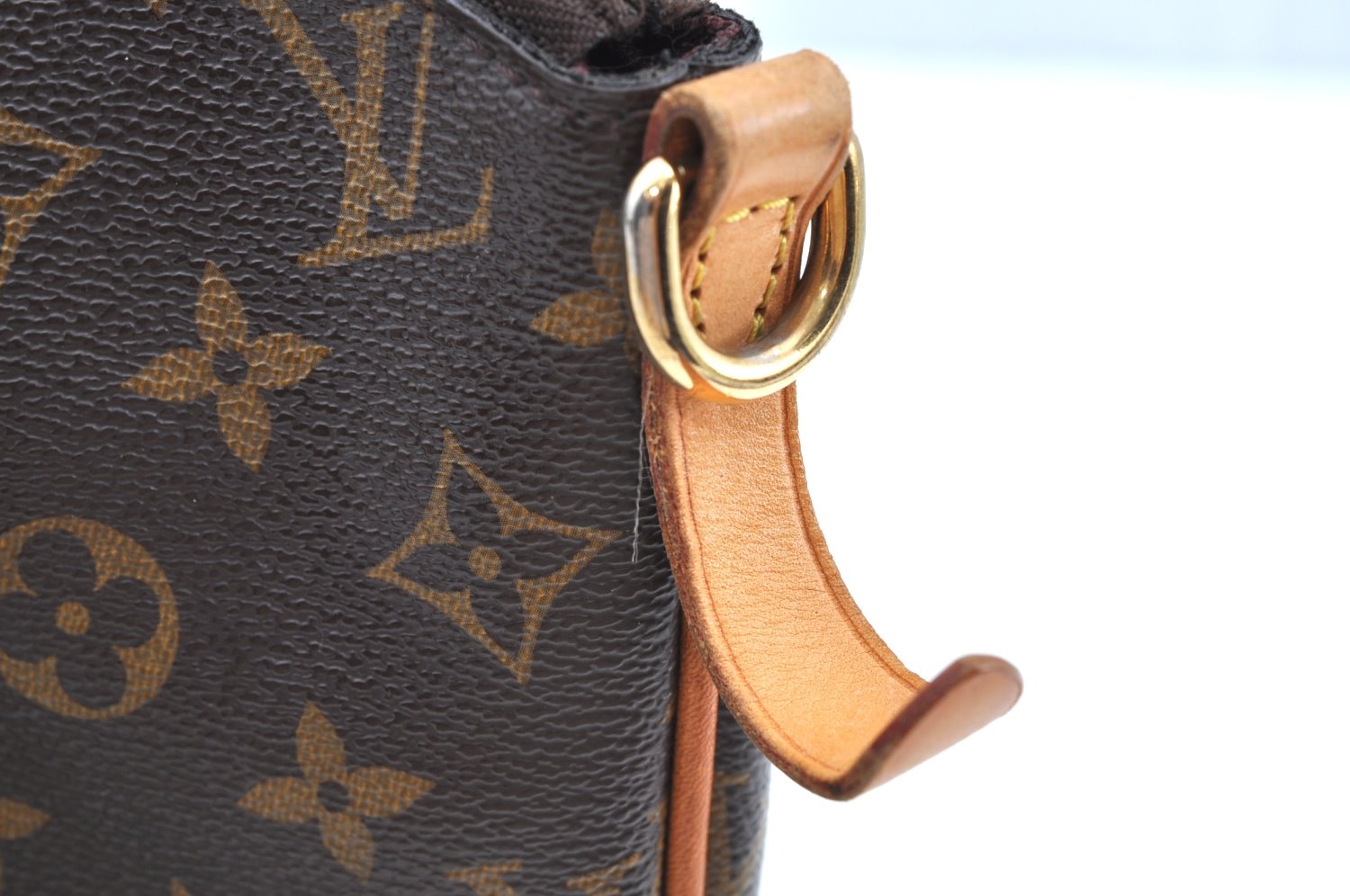 Authentic Louis Vuitton Monogram Turenne MM M48814 2Way Shoulder Hand Bag K4105