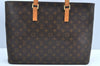 Authentic Louis Vuitton Monogram Luco Shoulder Tote Bag M51155 LV Junk K4107