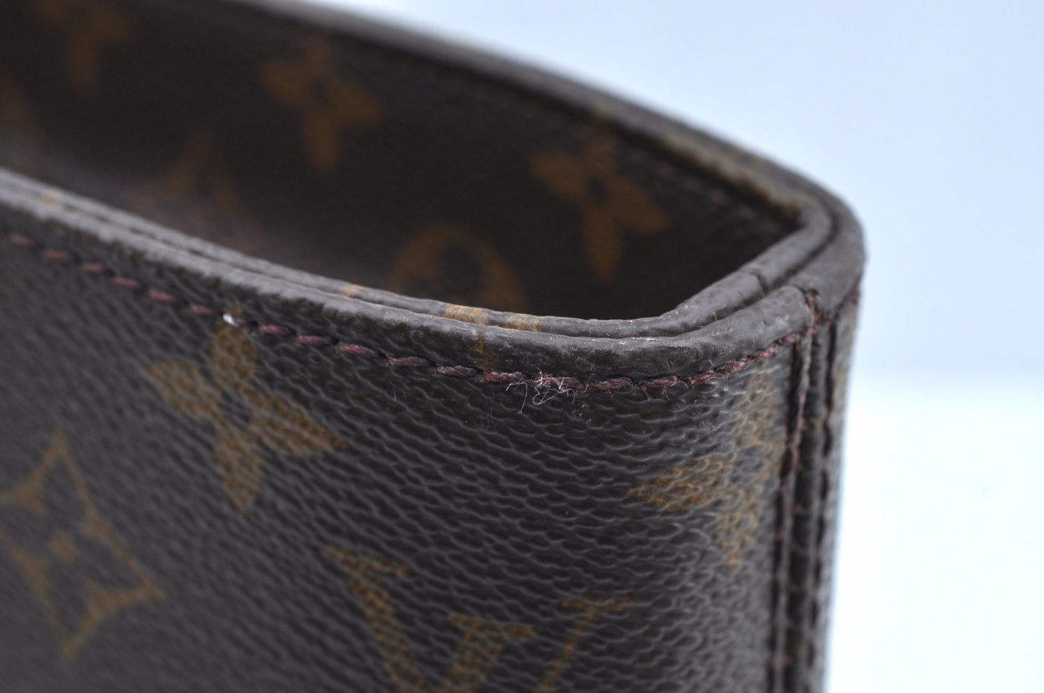 Authentic Louis Vuitton Monogram Luco Shoulder Tote Bag M51155 LV Junk K4107