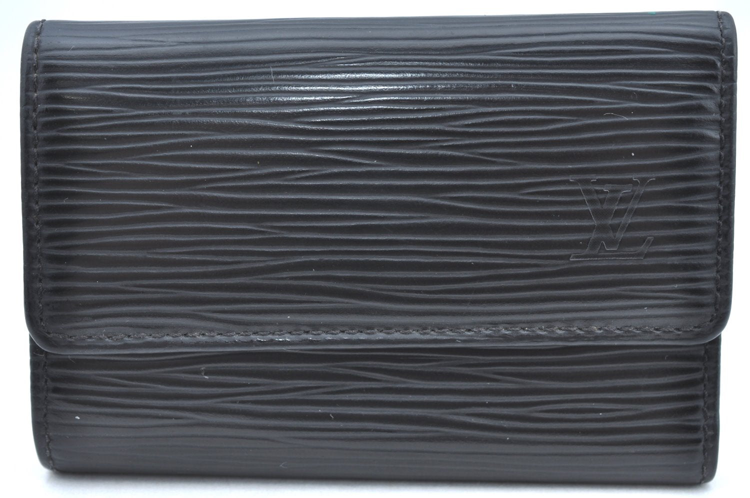 Authentic Louis Vuitton Epi Multicles 6 Key Case Black M63812 LV K4110