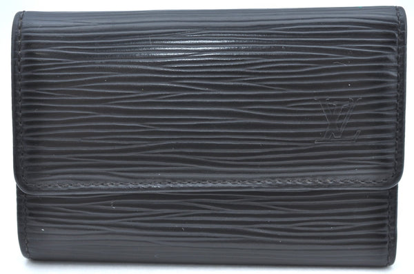 Authentic Louis Vuitton Epi Multicles 6 Key Case Black M63812 LV K4110