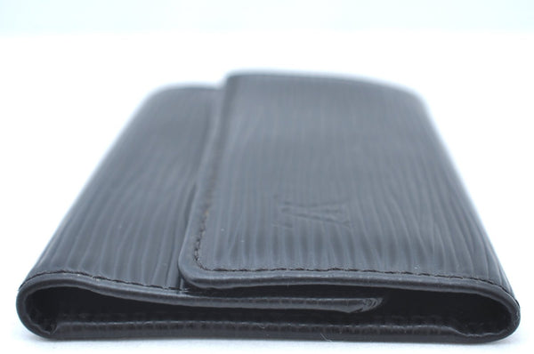 Authentic Louis Vuitton Epi Multicles 6 Key Case Black M63812 LV K4110