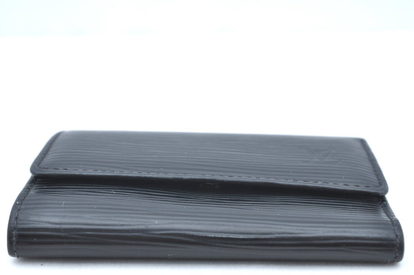 Authentic Louis Vuitton Epi Multicles 6 Key Case Black M63812 LV K4110