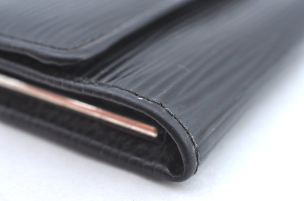 Authentic Louis Vuitton Epi Multicles 6 Key Case Black M63812 LV K4110