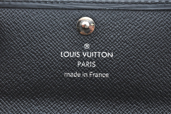 Authentic Louis Vuitton Epi Multicles 6 Key Case Black M63812 LV K4110