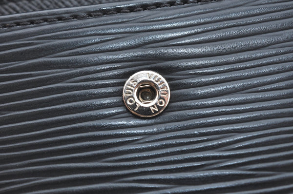 Authentic Louis Vuitton Epi Multicles 6 Key Case Black M63812 LV K4110