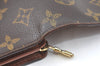 Auth Louis Vuitton Monogram Porte Monnaie Billets Tresor Wallet M61730 LV K4114