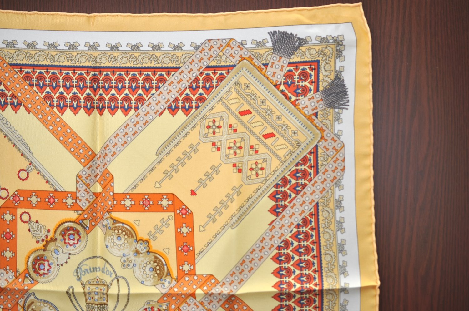 Authentic HERMES Petit Carre 40 Scarf Handkerchief 