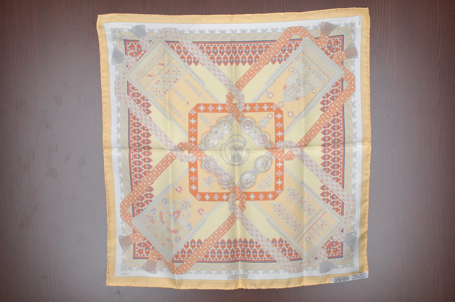 Authentic HERMES Petit Carre 40 Scarf Handkerchief 