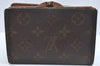 Auth Louis Vuitton Monogram Porte Monnaie Billets Viennois M61663 Wallet K4127