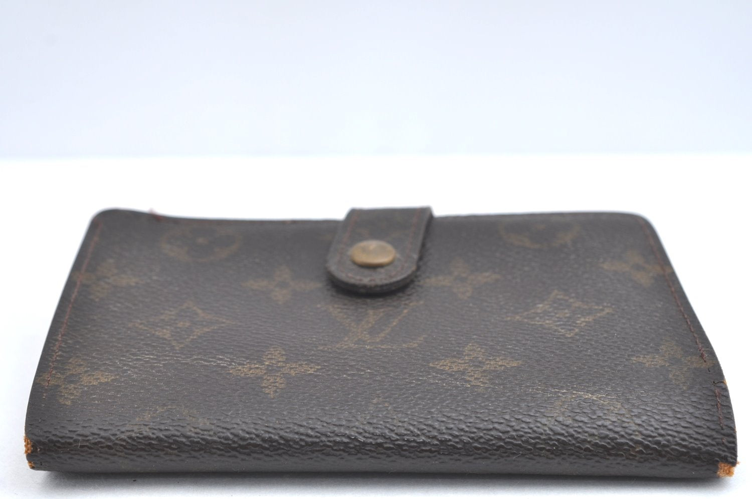 Auth Louis Vuitton Monogram Porte Monnaie Billets Viennois M61663 Wallet K4127