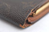 Auth Louis Vuitton Monogram Porte Monnaie Billets Viennois M61663 Wallet K4127