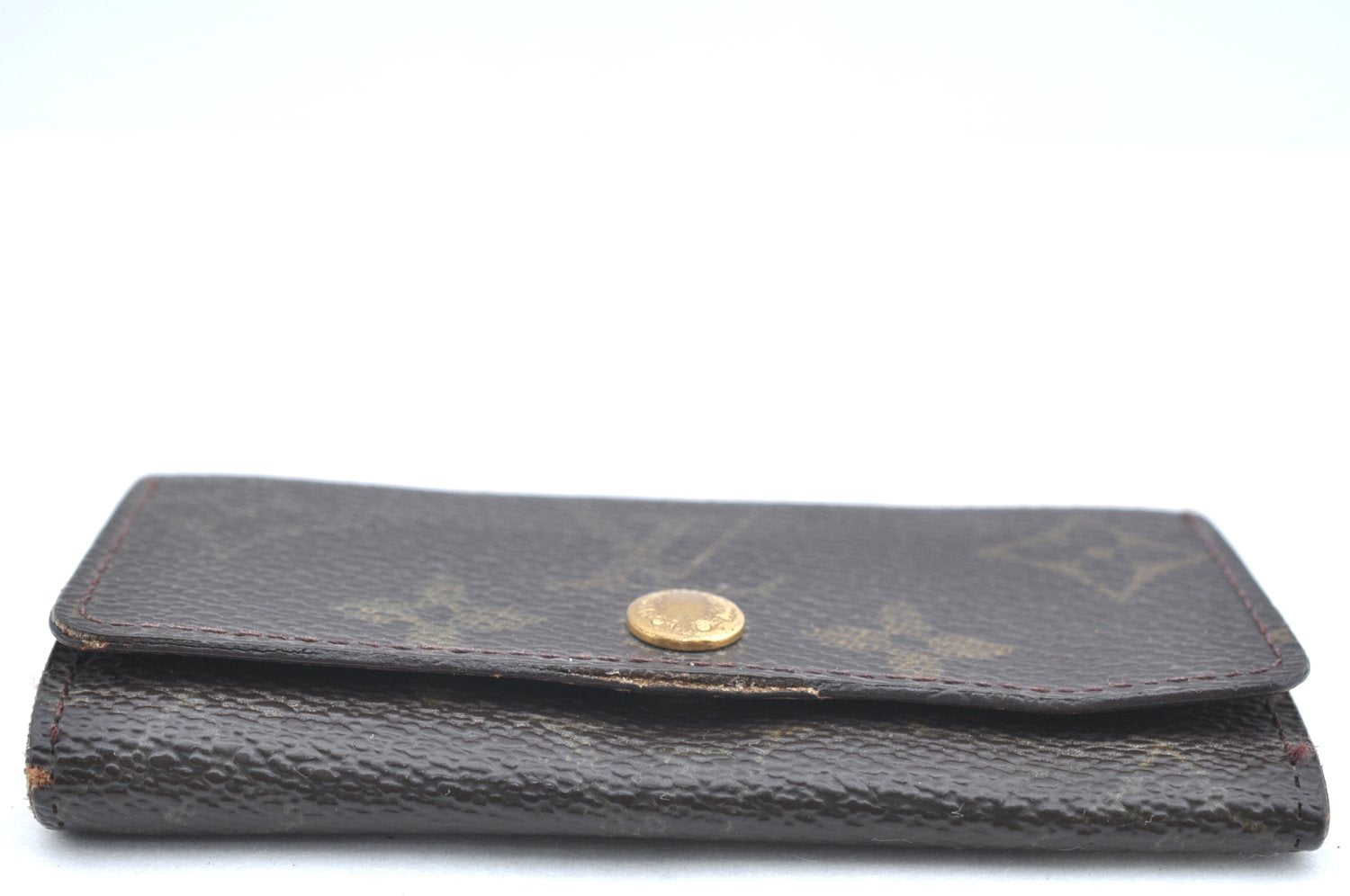 Authentic Louis Vuitton Monogram Multicles 4 Four Hooks Key Case M62631 LV K4129