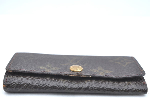 Authentic Louis Vuitton Monogram Multicles 4 Four Hooks Key Case M62631 LV K4129