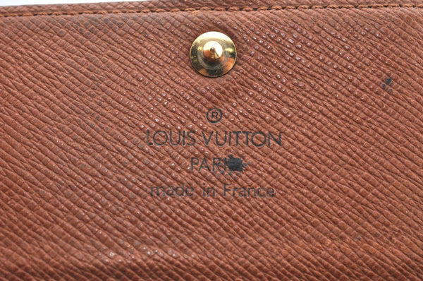 Authentic Louis Vuitton Monogram Multicles 4 Four Hooks Key Case M62631 LV K4129