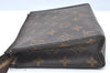 Authentic Louis Vuitton Monogram Poche Toilette 19 M47544 Cosmetics Pouch K4133