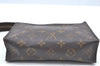 Authentic Louis Vuitton Monogram Poche Toilette 19 M47544 Cosmetics Pouch K4133