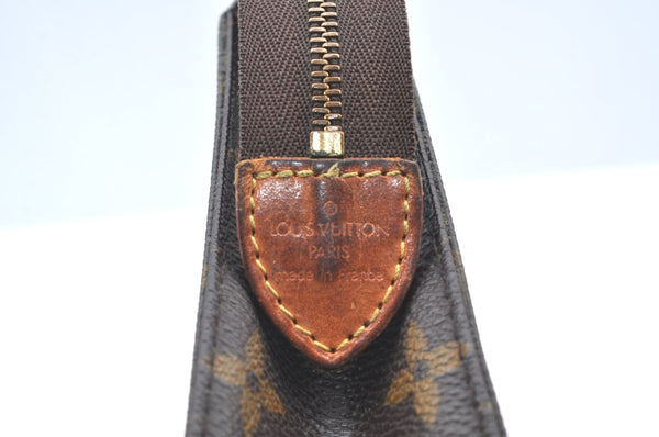 Authentic Louis Vuitton Monogram Poche Toilette 19 M47544 Cosmetics Pouch K4133