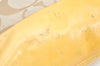Auth COACH Signature Shoulder Cross Bag Canvas Enamel F17490 Beige Yellow K4136
