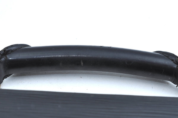 Authentic Louis Vuitton Epi Serviette Conseiller Briefcase Black M54422 LV K4137