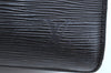 Authentic Louis Vuitton Epi Serviette Conseiller Briefcase Black M54422 LV K4137