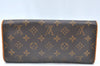 Authentic Louis Vuitton Monogram Pochette Twin GM Shoulder Bag M51852 LV K4142